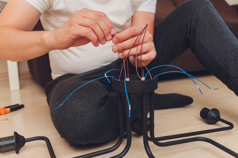 Chandelier Installation